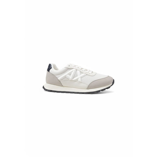 Armani Exchange Beige Polyester Sneaker